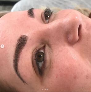 Eyebrow Tattoo result by Bellviso Global Aesthetics in Lathrup Village, MI