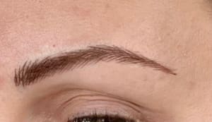Eyebrow Tattoo result by Beneath the Surface Skin Studio in Cranberry Twp, PA