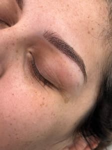 Eyebrow Tattoo result by Benzobrows in Colton, CA