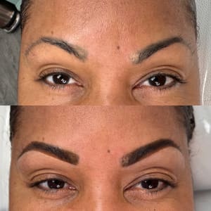 Eyebrow Tattoo result by Benzobrows in Colton, CA