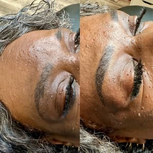 Eyebrow Tattoo result by Berkley Beauty Esthetics in Brownsburg, IN