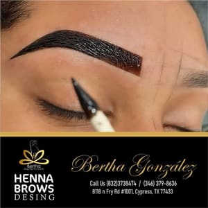 Eyebrow Tattoo result by Bertha Perfect Spa in Cypress, TX