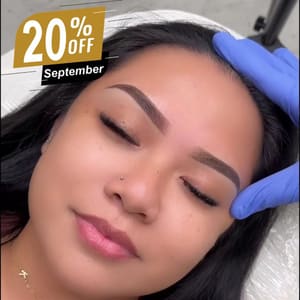 Eyebrow Tattoo result by Bertha Perfect Spa in Cypress, TX