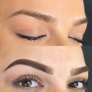 Eyebrow Tattoo result by Bespoke Beauty Co. LLC in Charles Town, WV