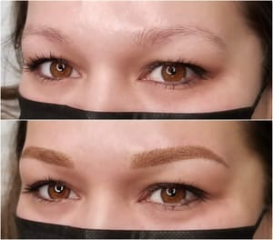 Eyebrow Tattoo result by Best Brows & Beauty in Middleton, WI