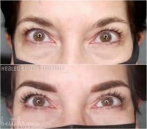 Eyebrow Tattoo result by Best Brows & Beauty in Middleton, WI