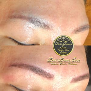 Eyebrow Tattoo result by Best Brows Ever in Winter Park, FL