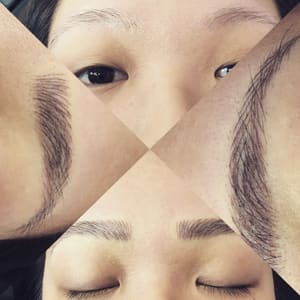 Eyebrow Tattoo result by Best Brows Microblading Beauty Clinique in San Antonio, TX