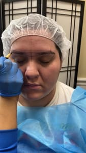 Eyebrow Tattoo result by Best Brows Microblading Beauty Clinique in San Antonio, TX