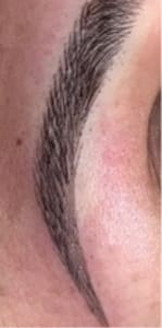 Eyebrow Tattoo result by Best Brows Microblading Beauty Clinique in San Antonio, TX