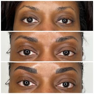 Eyebrow Tattoo result by Best D’s Cosmetic Tattoo in Pittsburgh, PA