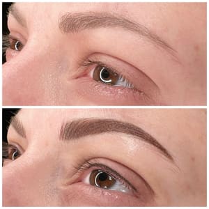 Eyebrow Tattoo result by Best D’s Cosmetic Tattoo in Pittsburgh, PA