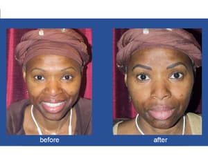 Eyebrow Tattoo result by Best Permanent Makeup By Jeffery Lyle Segal in Glenview, IL