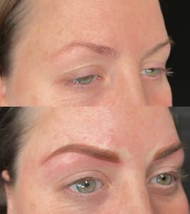Eyebrow Tattoo result by Best Permanent Makeup LLC in Rockville, MD