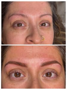 Eyebrow Tattoo result by Better Bare wax and beauty in Brown Deer, WI