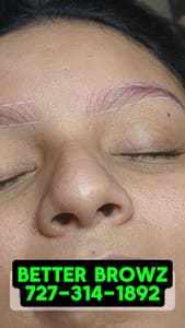 Eyebrow Tattoo result by Better Browz in Largo, FL