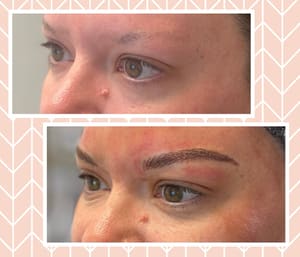 Eyebrow Tattoo result by Beyond Beauty in Decatur, TX