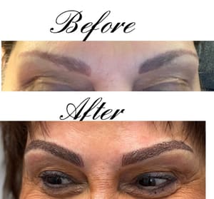 Eyebrow Tattoo result by Beyond Beauty in Decatur, TX