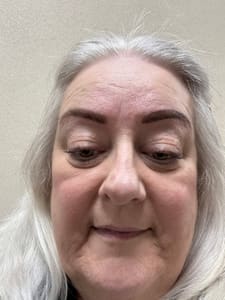 Eyebrow Tattoo result by Beyond Beauty Lounge in Marion, OH