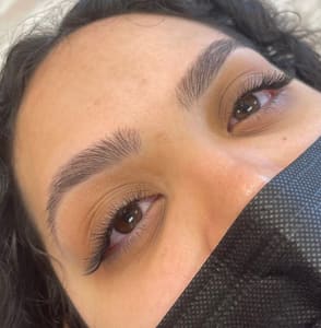 Eyebrow Tattoo result by Beyond Beauty Threading, Facial, & Waxing studio in Franklin Square, NY