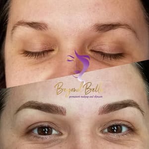 Eyebrow Tattoo result by Beyond Bella Skin Care in Rancho Cucamonga, CA