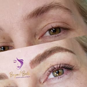 Eyebrow Tattoo result by Beyond Bella Skin Care in Rancho Cucamonga, CA