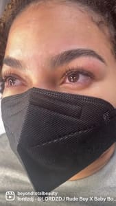 Eyebrow Tattoo result by Beyond Total Beauty in Alexandria, VA