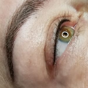 Eyebrow Tattoo result by BeYOUtiful Brows And Beyond in Gladstone, MI
