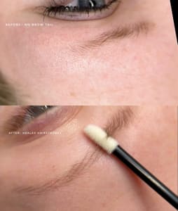 Eyebrow Tattoo result by Beyoutiful Permanent Makeup in Tea, SD
