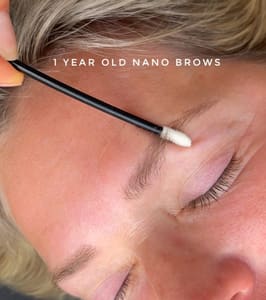 Eyebrow Tattoo result by Beyoutiful Permanent Makeup in Tea, SD