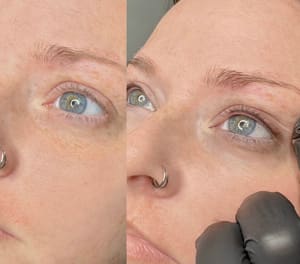Eyebrow Tattoo result by BH permanent cosmetics in Lexington, KY
