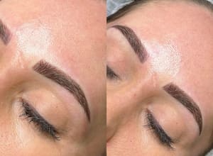 Eyebrow Tattoo result by BH permanent cosmetics in Lexington, KY
