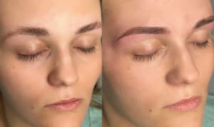 Eyebrow Tattoo result by BH permanent cosmetics in Lexington, KY