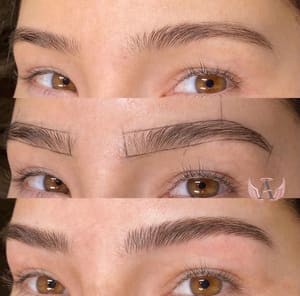 Eyebrow Tattoo result by Bijou Beauty in West Hollywood, CA