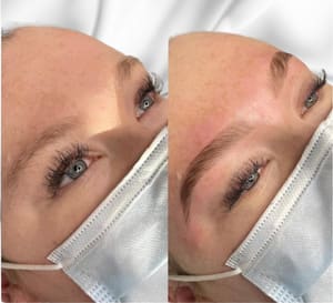 Eyebrow Tattoo result by Billions Luxe Beauty in Albuquerque, NM