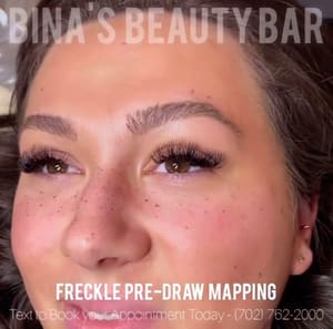 Eyebrow Tattoo result by Bina's Beauty Bar in Las Vegas, NV