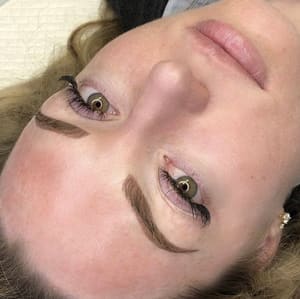 Eyebrow Tattoo result by Birds Of Prey Prey Artistry & Aesthetics in Philadelphia, PA