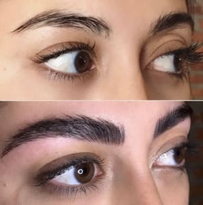 Eyebrow Tattoo result by Birds Of Prey Prey Artistry & Aesthetics in Philadelphia, PA