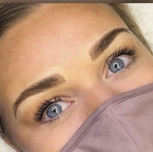 Eyebrow Tattoo result by Birds Of Prey Prey Artistry & Aesthetics in Philadelphia, PA