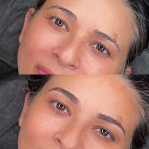 Eyebrow Tattoo result by BK Cosmetic Tattoos, LLC in San Diego, CA