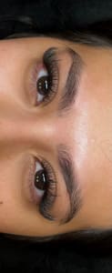 Eyebrow Tattoo result by Black Cherry Beauty Studio in Manassas, VA