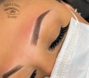 Eyebrow Tattoo result by Black Clover Beauty in Rancho Cucamonga, CA