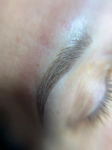 Eyebrow Tattoo result by Black Rose Brows in Lebanon, PA