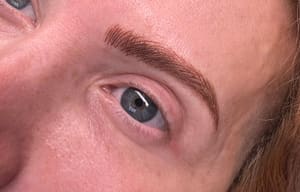 Eyebrow Tattoo result by Black Sheep Brow Studio in San Diego, CA