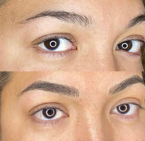 Eyebrow Tattoo result by Black Sheep Brow Studio in San Diego, CA