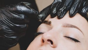Eyebrow Tattoo result by Black Swan Beauty Tampa in Temple Terrace, FL