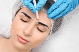 Eyebrow Tattoo result by Black Swan Ink & Aesthetics in Blountstown, FL