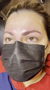 Eyebrow Tattoo result by Black Widow Brows in Hudson Falls, NY