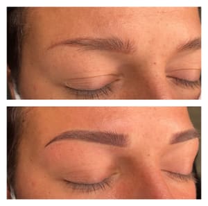 Eyebrow Tattoo result by Black Widow Brows in Hudson Falls, NY
