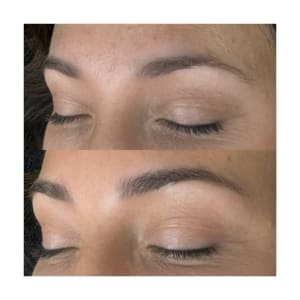 Eyebrow Tattoo result by Blackbird Harmony Spa in Franklin, TN